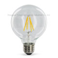 8W G125 Alta Brilho Dimming LED Filament Light